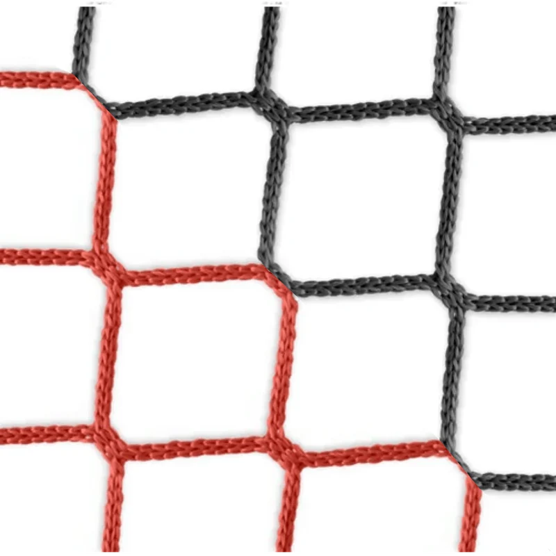 Rombull Tornetze 7,5x2,5 in rot/schwarz / Auslage: 2x2m (1 Paar)
