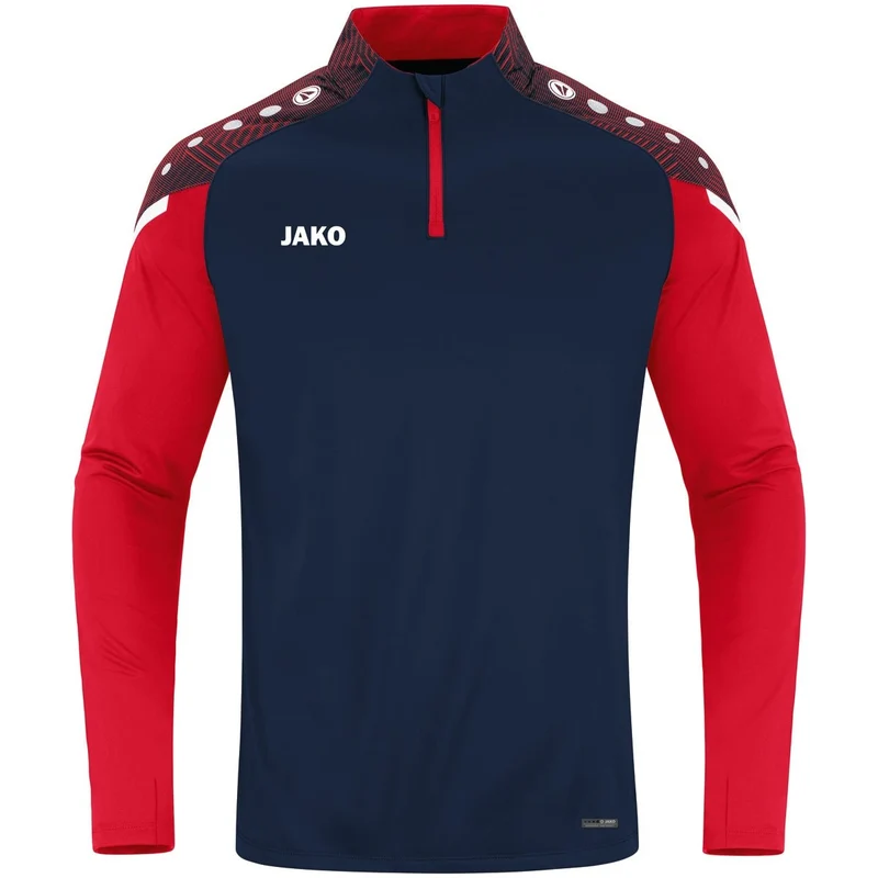 JAKO Ziptop Performance - marine/rot