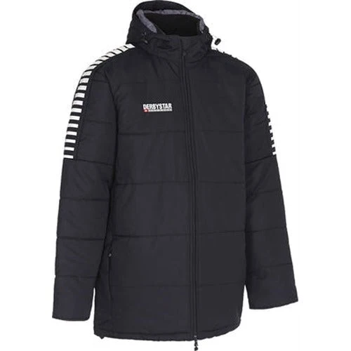 Derbystar Hyper Stadionjacke - schwarz weiss