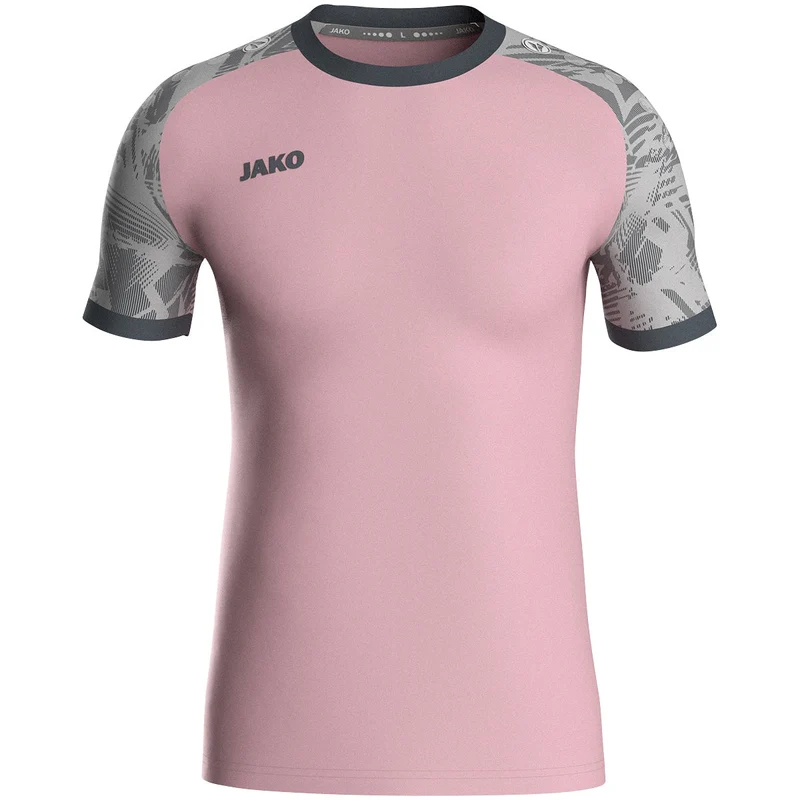 JAKO Trikot Iconic KA - dusky pink/soft grey/anthra light