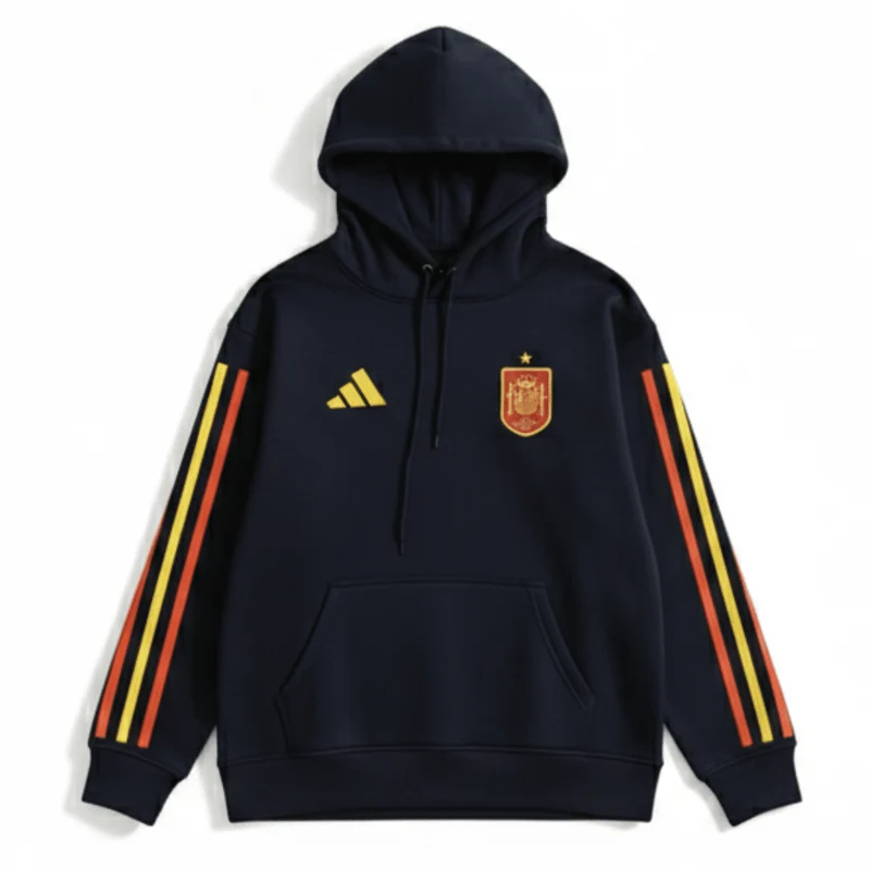 Spanien Hoodie 26/27 Herren Marineblau