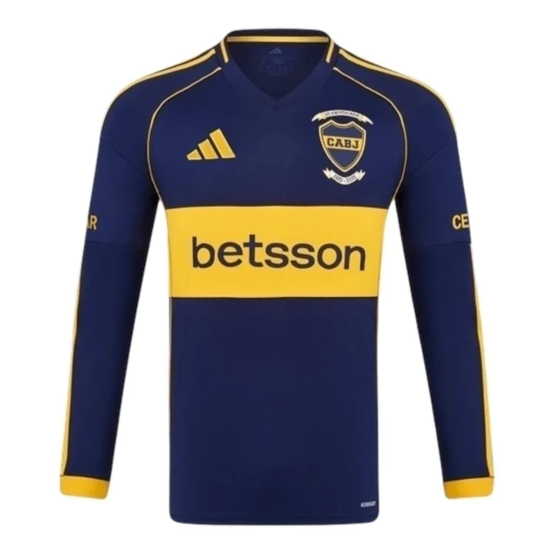 Boca Juniors Langarm Heimtrikot 25/26 Herren Fan-Version