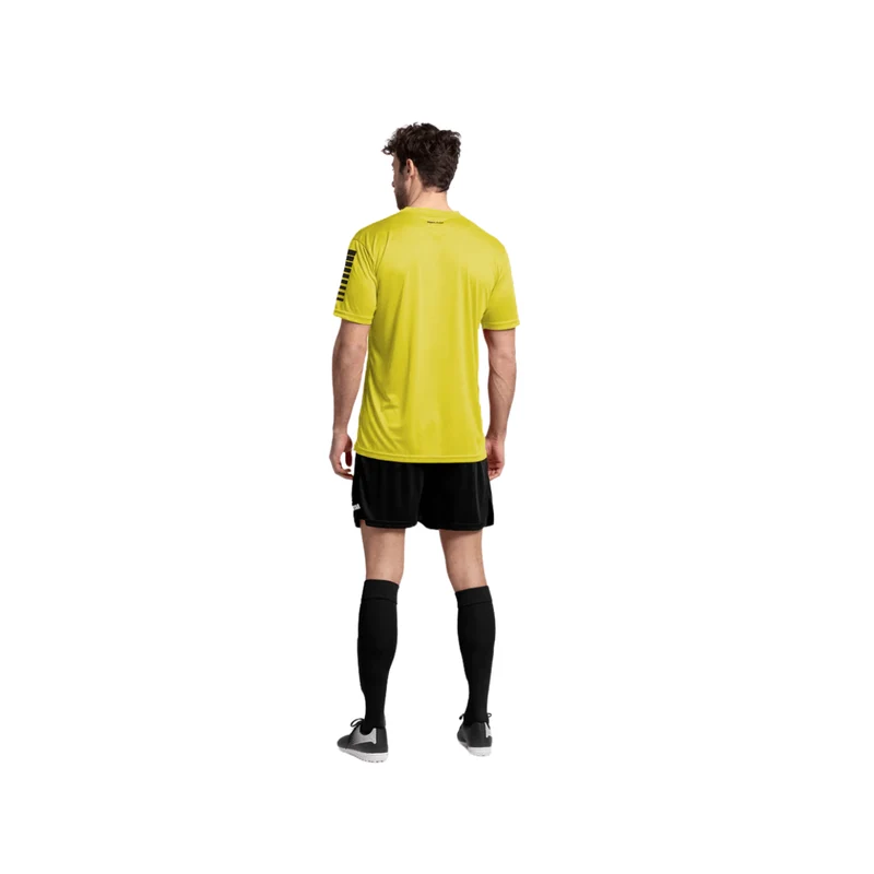 Derbystar Contra Trikot Gelb/Schwarz – Atmungsaktives Fußballtrikot