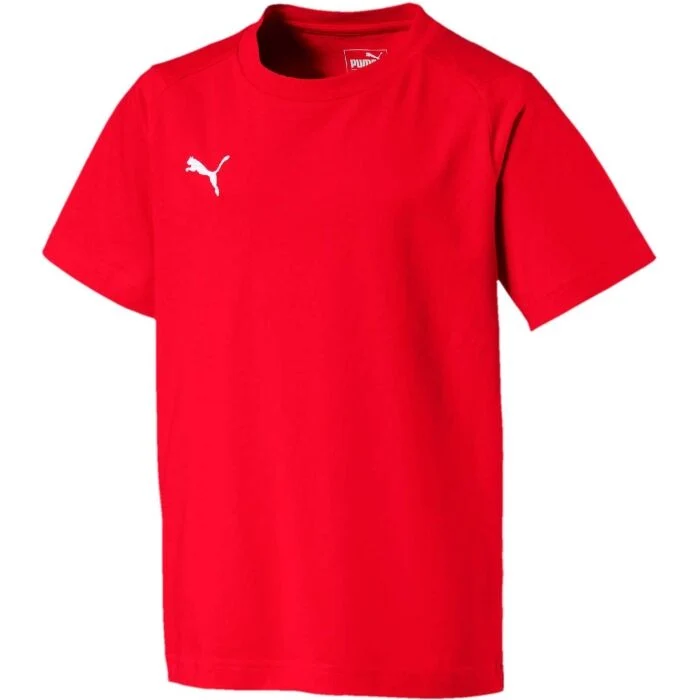 Puma Liga Casuals T-Shirt Kinder - Rot