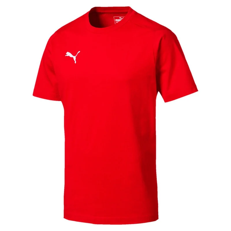 Puma Liga Casuals T-Shirt Kinder - Rot