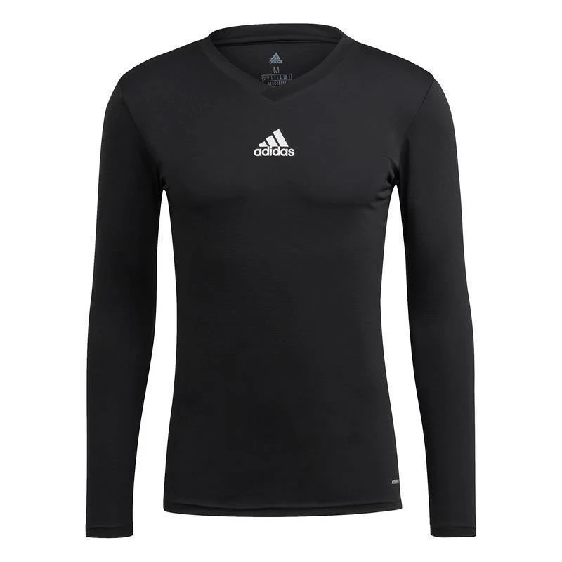 Adidas Team Base Shirt Longsleeve Herren - schwarz 2XL