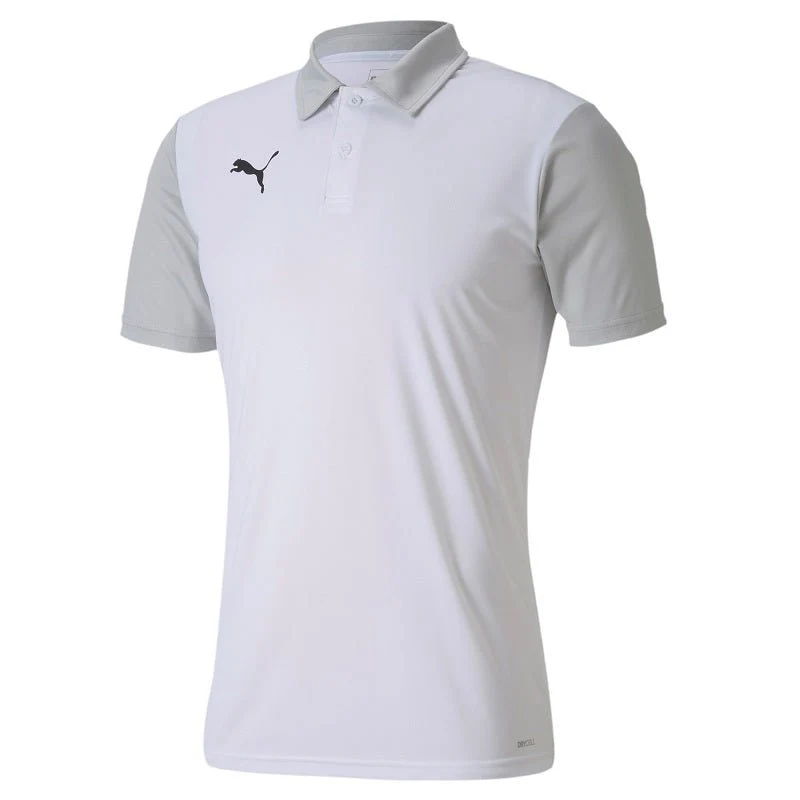 Puma teamGOAL 23 Sideline Poloshirt Herren - weiß/grau