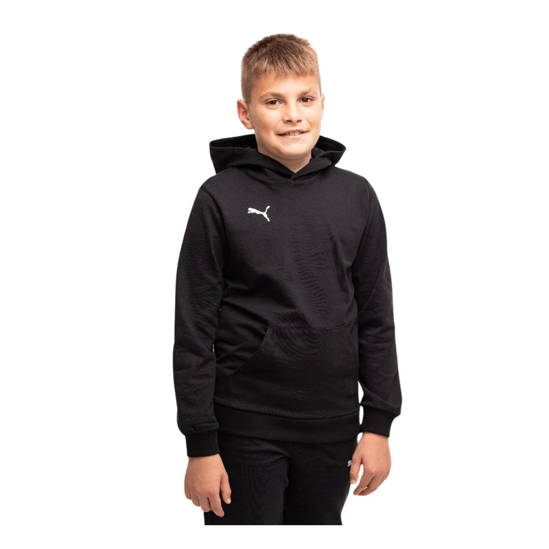 Puma teamGOAL Casuals Hoodie Kinder - schwarz