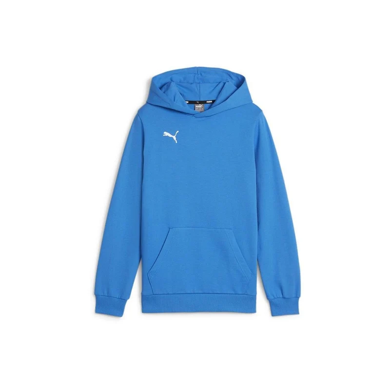 Puma teamGOAL Casuals Hoodie Kinder blau weiß