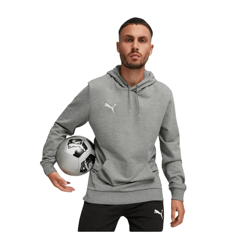 Puma teamGOAL Casuals Hoody - Grau/Weiß