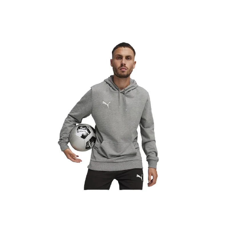 Puma teamGOAL Casuals Hoody - Grau/Weiß