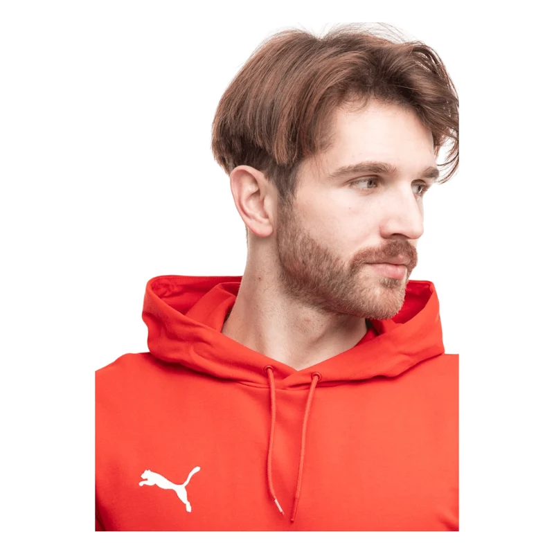 Puma teamGOAL Casuals Hoody - Rot/Weiß