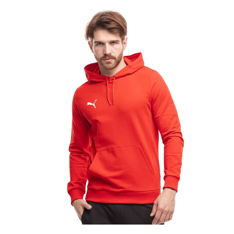 Puma teamGOAL Casuals Hoody - Rot/Weiß