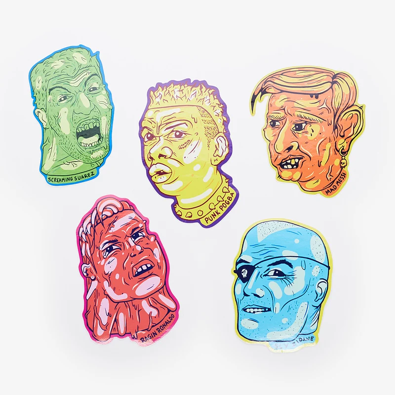 SoccerBible Pack Of Stickers