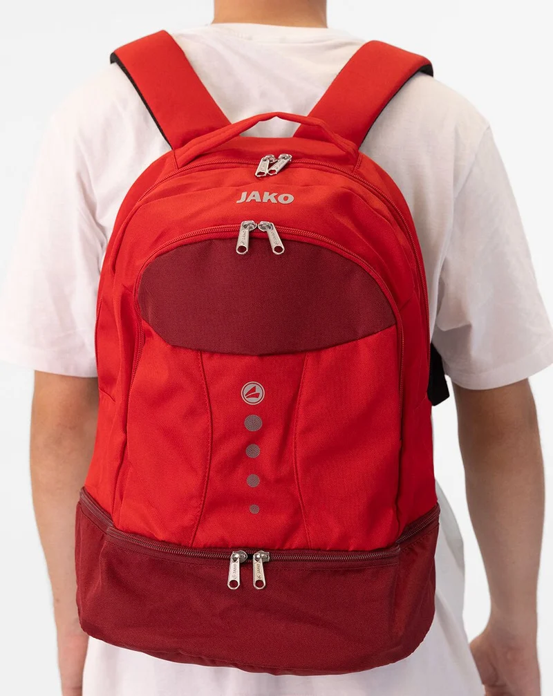 JAKO Rucksack TLS mit Bodenfach - rot
