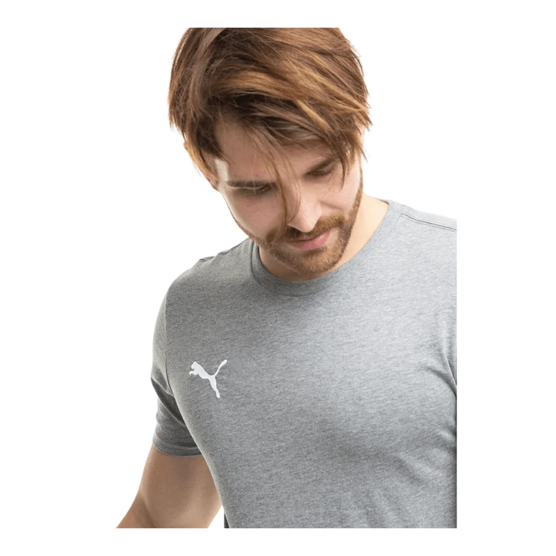 Puma teamGOAL Casuals T-Shirt - Grau/Weiß