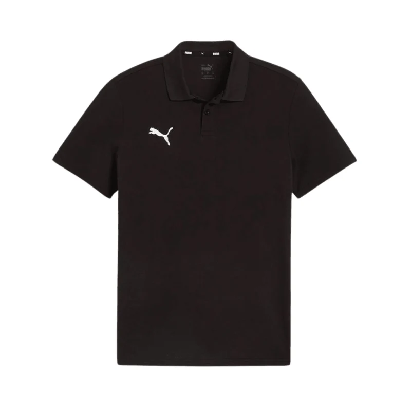Puma teamGOAL Casuals Polo - Schwarz/Weiß