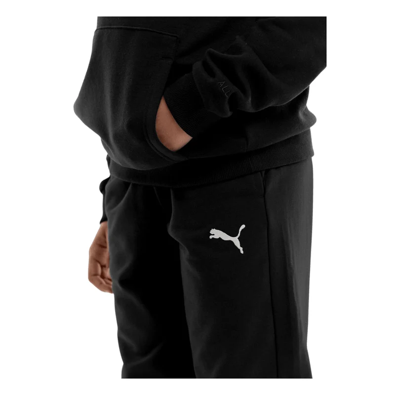 Puma teamGOAL Casuals Hose Jr - Schwarz/Weiß