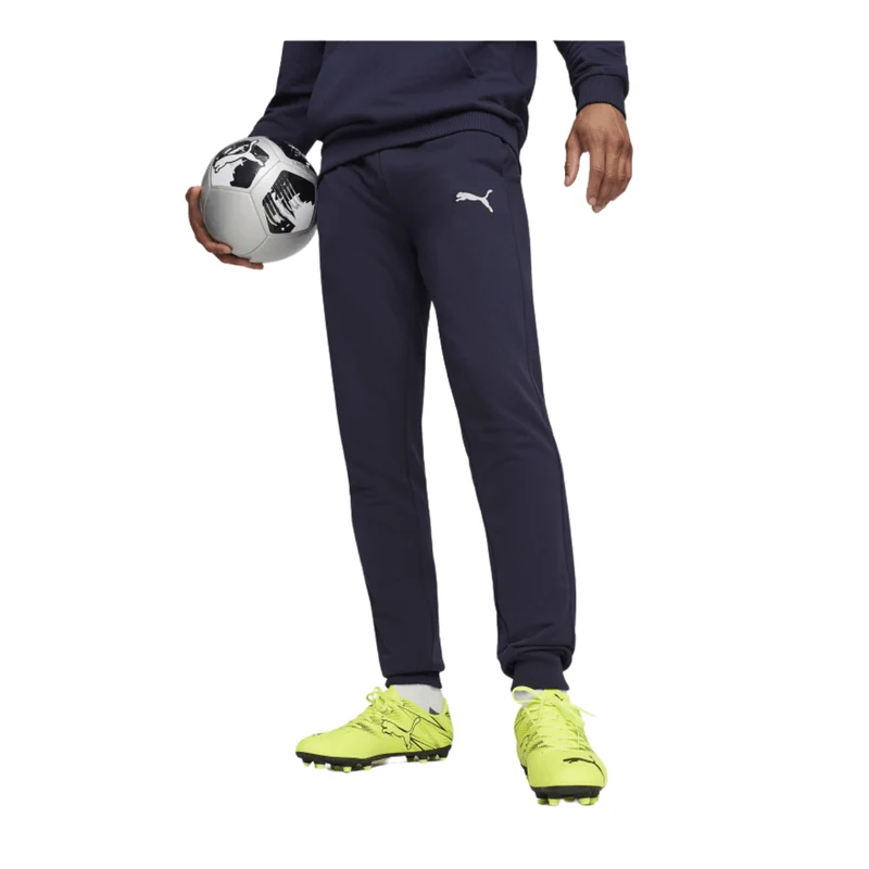 Puma teamGOAL Casuals Hose - Blau/Weiß