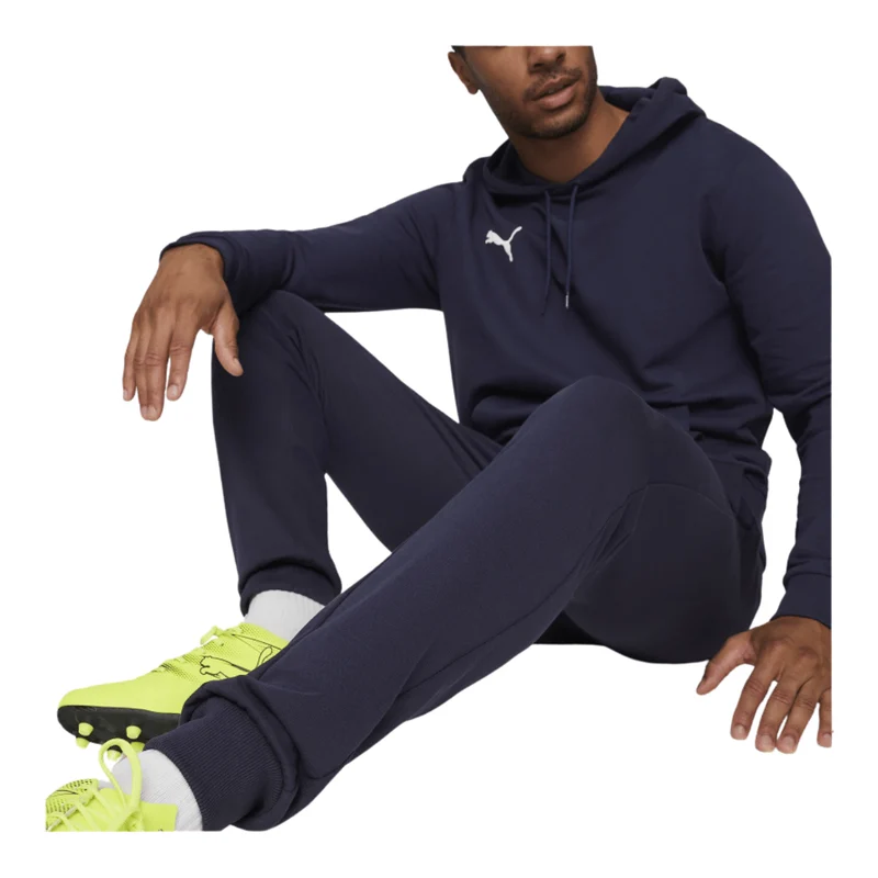 Puma teamGOAL Casuals Hose - Blau/Weiß