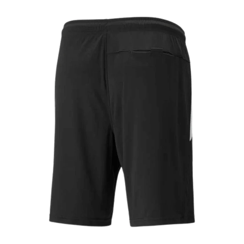 Puma teamLIGA Schiedsrichter Shorts Herren schwarz weiß