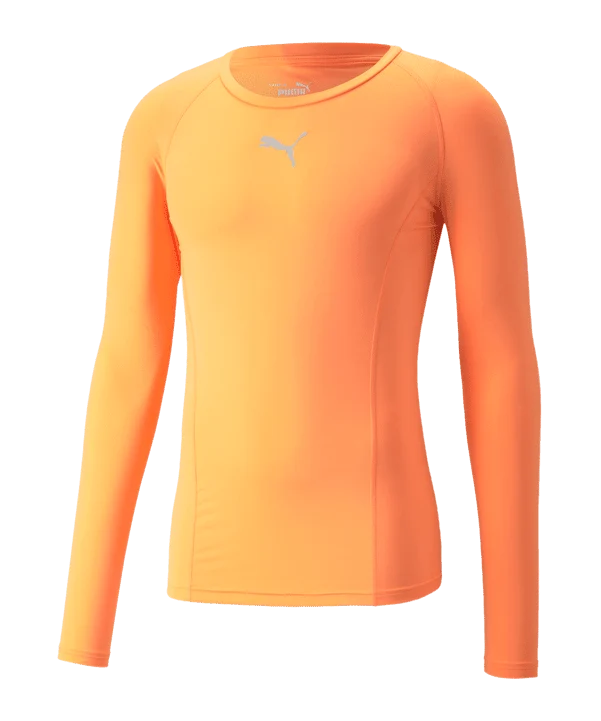 Puma teamLIGA Herren Baselayer Langarmshirt neon citrus
