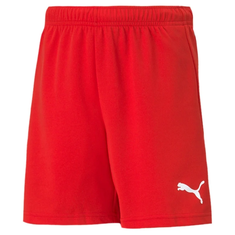 Puma teamRISE Shorts Kinder rot weiß