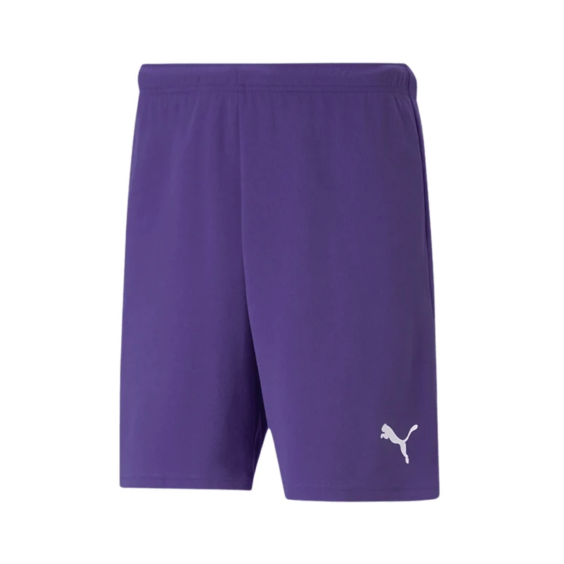 Puma Fußball teamRISE Shorts Herren lila weiß L
