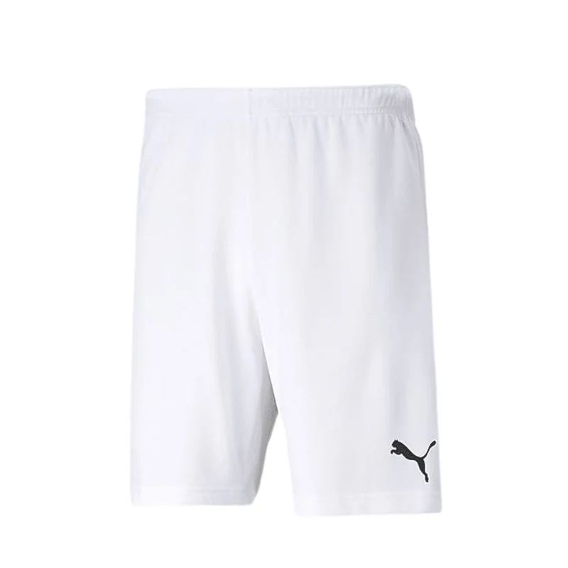 Puma Fußball teamRISE Shorts Herren weiß schwarz