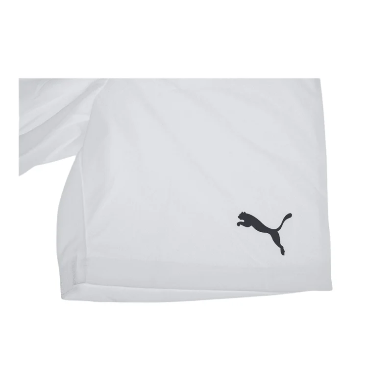 Puma Fußball teamRISE Shorts Herren weiß schwarz
