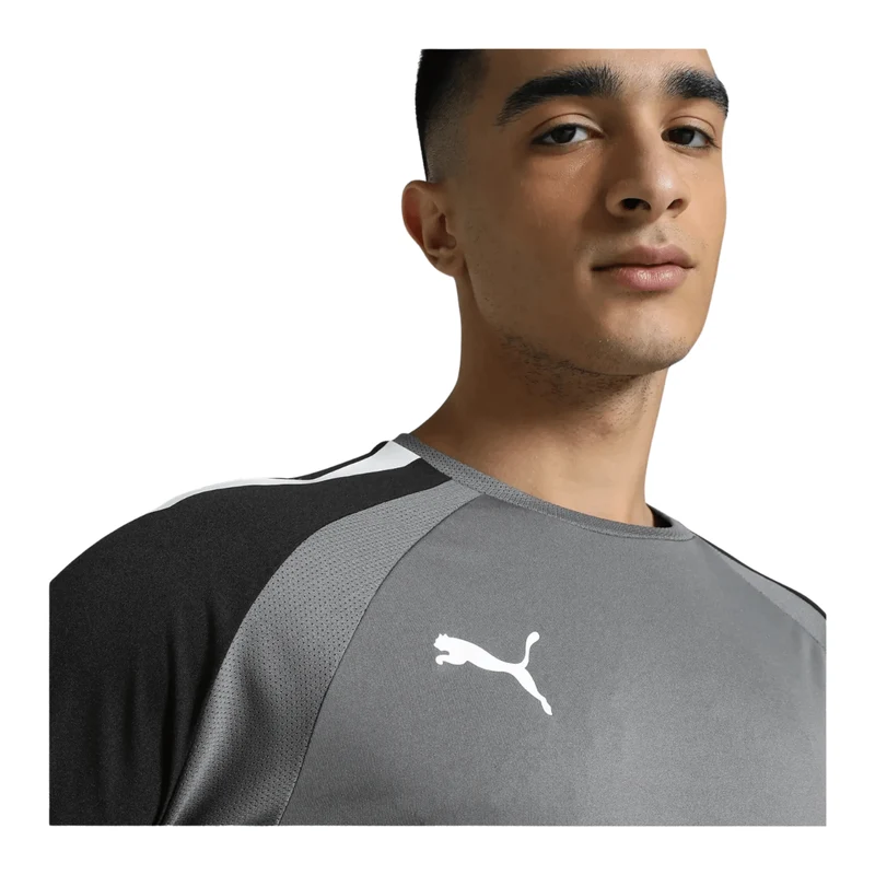 Puma teamPACER Torwarttrikot Langarm Herren - grau/schwarz