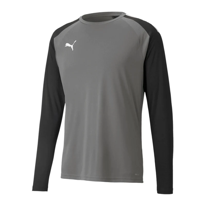 Puma teamPACER Torwarttrikot Langarm Herren - grau/schwarz