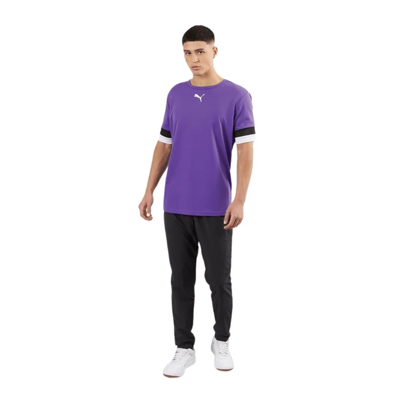 Puma Fußball teamRISE Trikot Herren lila schwarz weiß