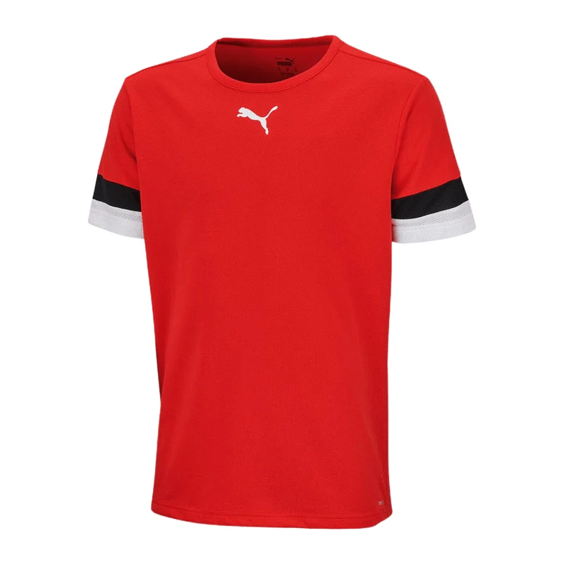 Puma Fußball teamRISE Trikot Herren rot schwarz weiß