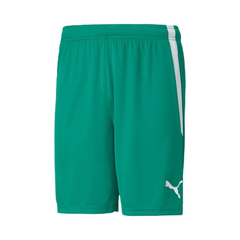 Puma teamLIGA Shorts Herren - grün Pepper Green-Puma White
