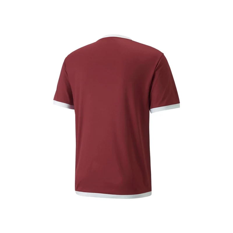 Puma teamLIGA Trikot Herren dunkelrot weiß