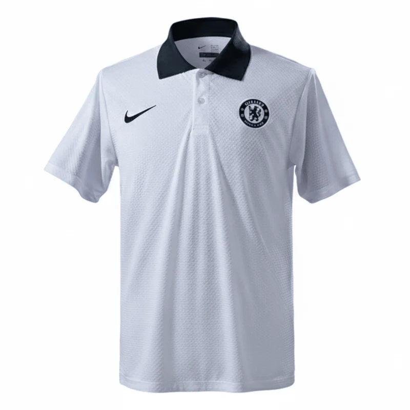 Chelsea Polohemd 25/26 Fan-version Herren Weiß