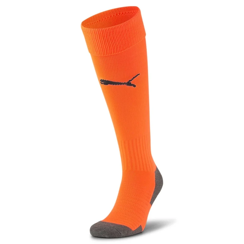 Puma TeamLiga Socken Core Herren orange schwarz (43-46)