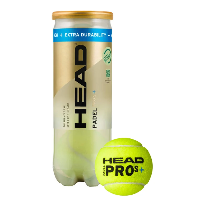 Padel Pro S+ Balls (Tube of 3)