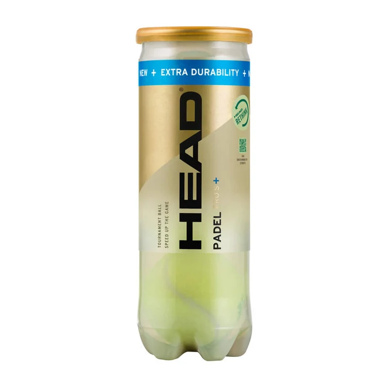 Padel Pro S+ Balls (Tube of 3)