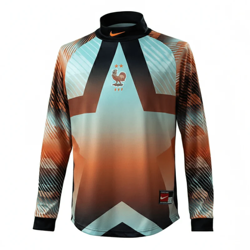 Frankreich Langarm Torwart 26/27 Herren Fan-version
