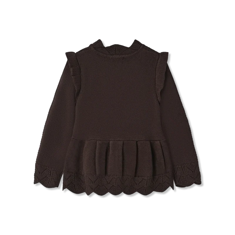 Alilly peplum Strickpullover
