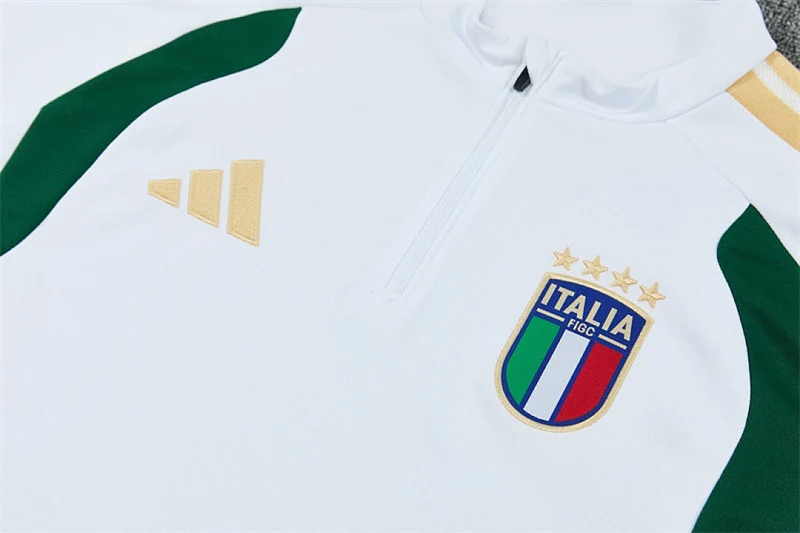 Italien Trainingsanzug 26/27 Herren Jacke Weiß und Hose Grün