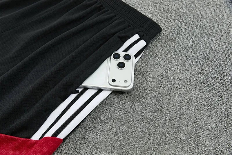 Deutschland Trainingsset 26/27 Trikot Weiß und Shorts Schwarz