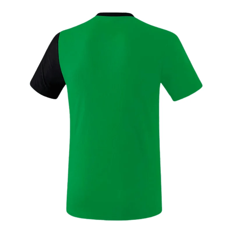 Erima CLASSIC 5-C T-Shirt - smaragd/schwarz/weiß