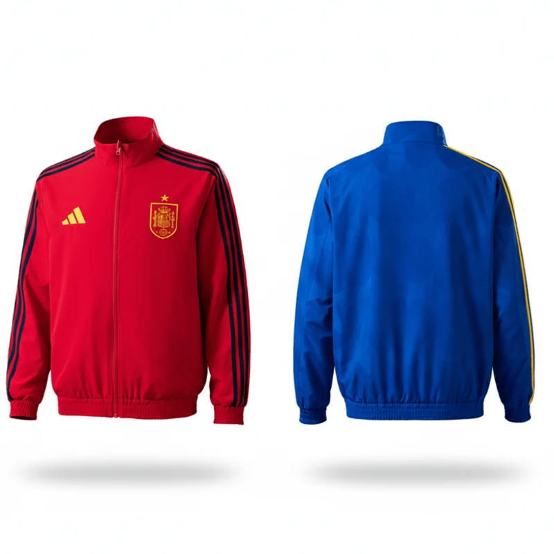 Spanien Wendjacke 25/26 Herren Rot & Blau