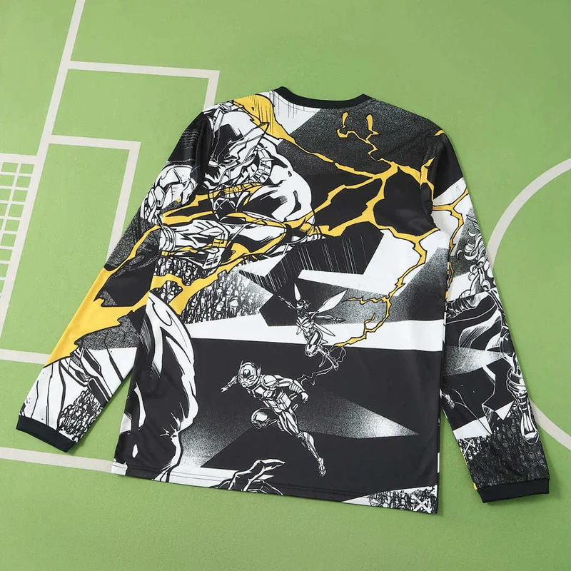 Real Madrid Langarm Sonderedition Marvel 25/26 Herren Fan-Version
