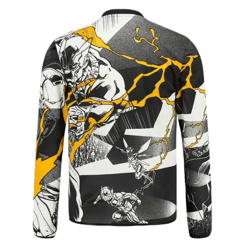 Real Madrid Langarm Sonderedition Marvel 25/26 Herren Fan-Version