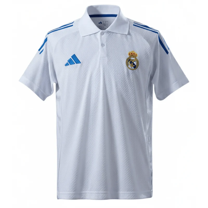 Real Madrid Polohemd 25/26 Fan-version Herren Weiß