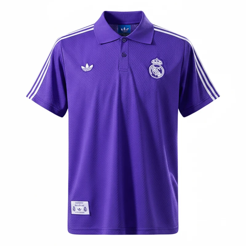 Real Madrid Polohemd 25/26 Fan-version Herren Lila